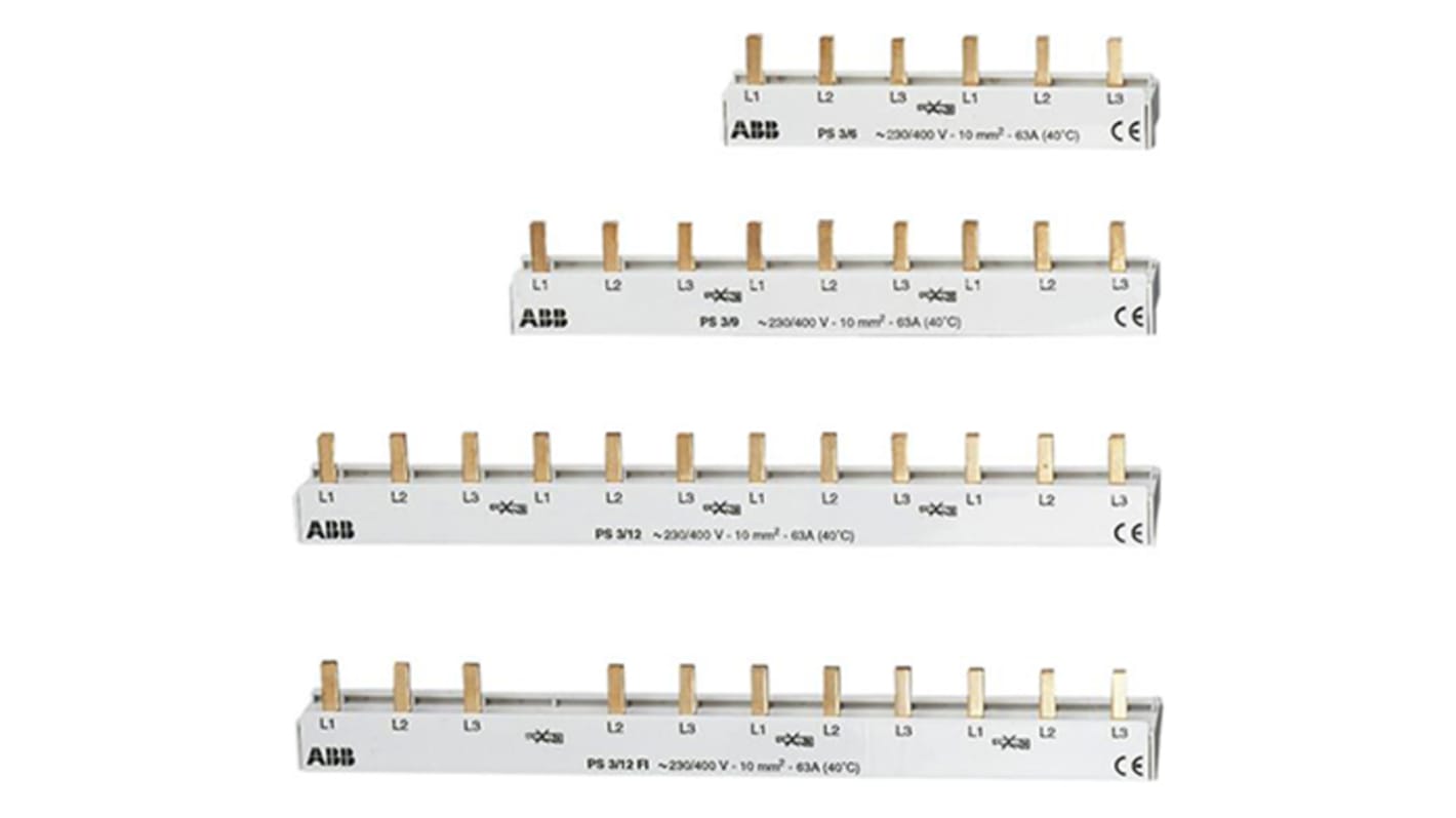 ABB 2 Phase Busbar, 58 Module, 277V ac