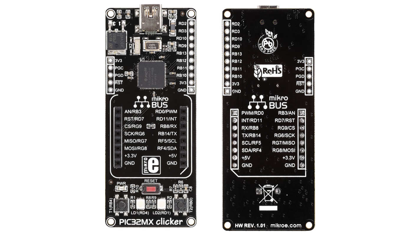 Scheda aggiuntiva PIC MikroElektronika