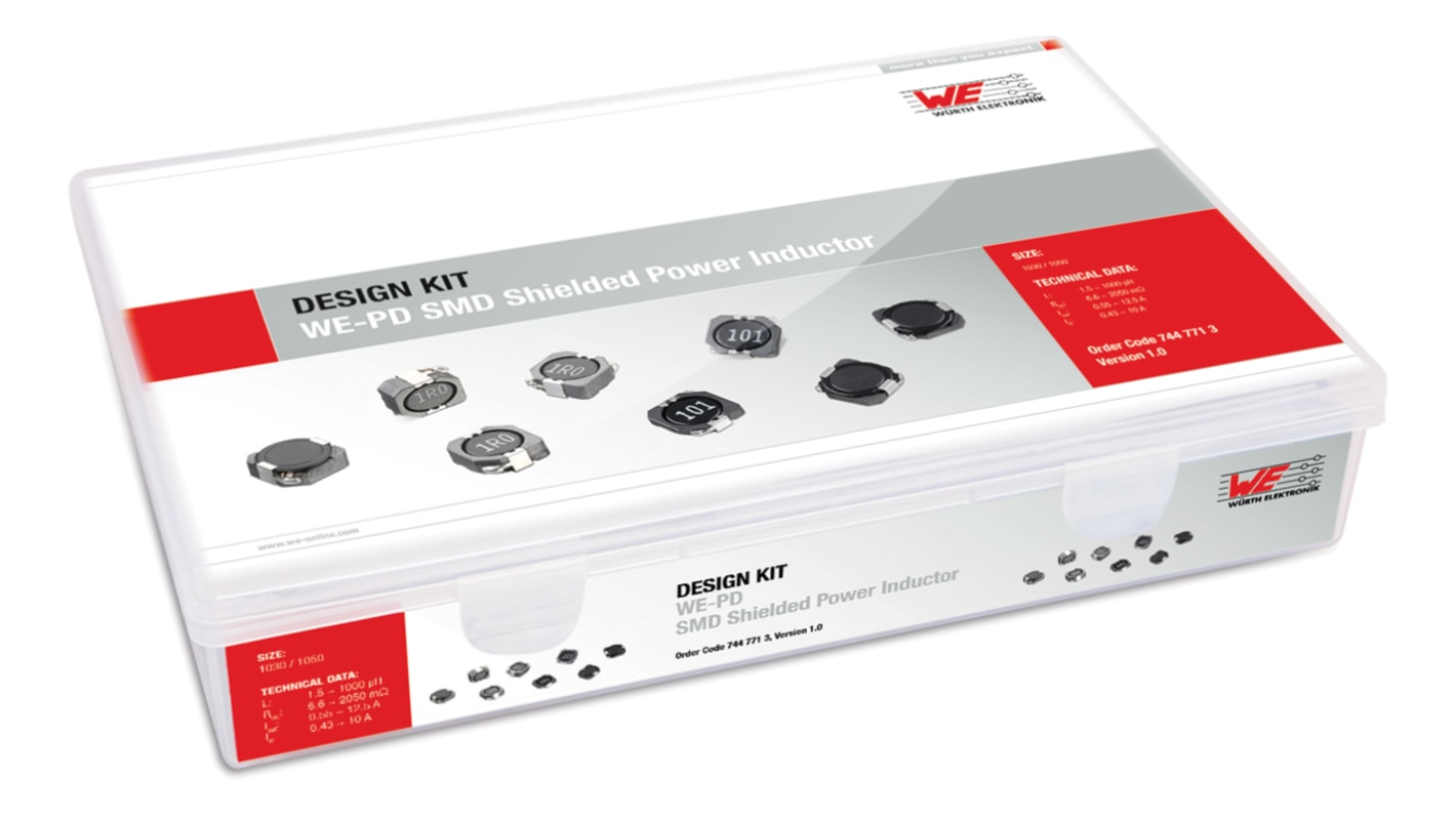 Wurth Elektronik 1030/1050 WE-PD SMD Power Inductor Choke Inductor Kit