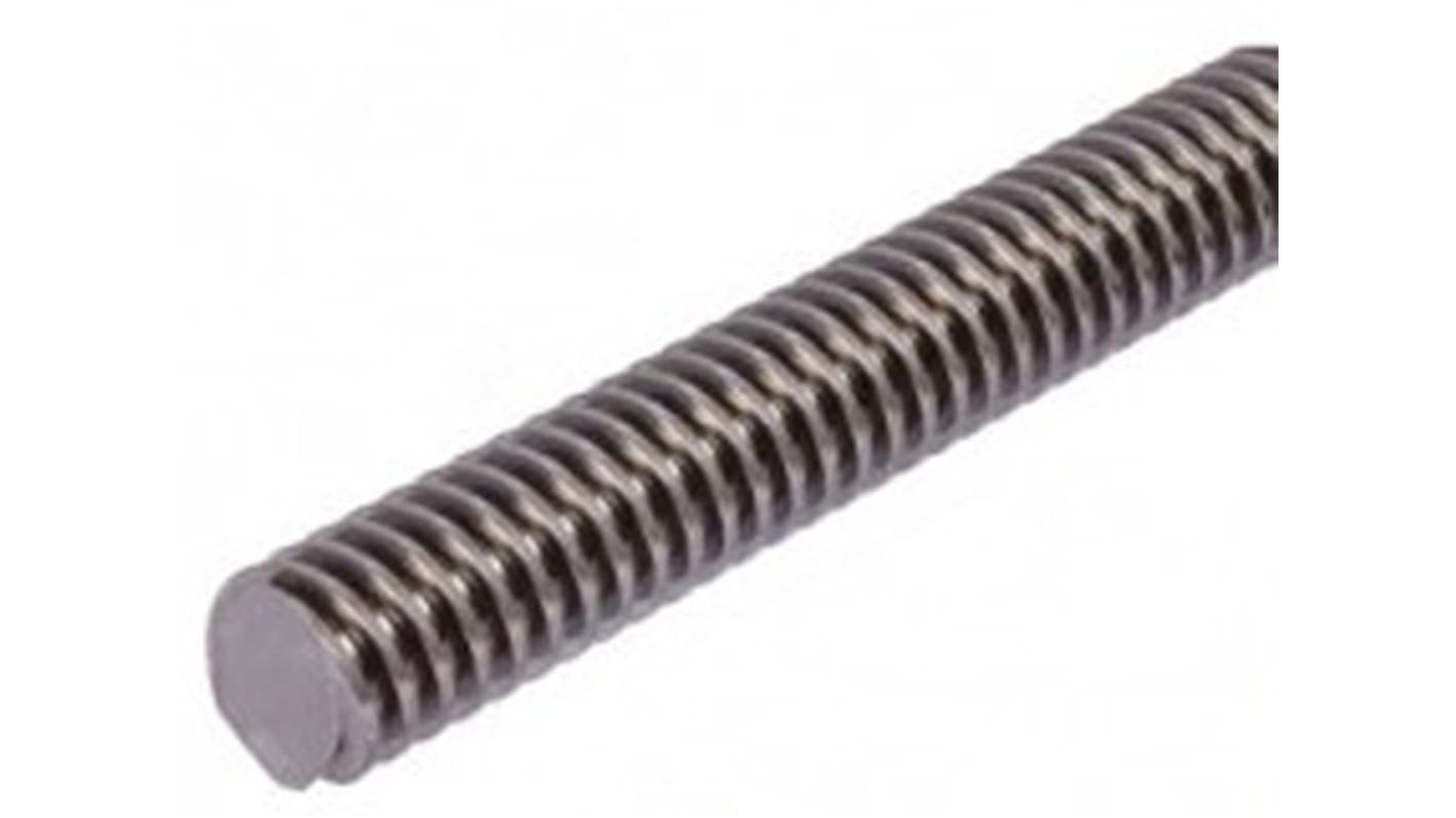 RS PRO Lead Screw, 22mm Shaft Diam. , 1000mm Shaft Length