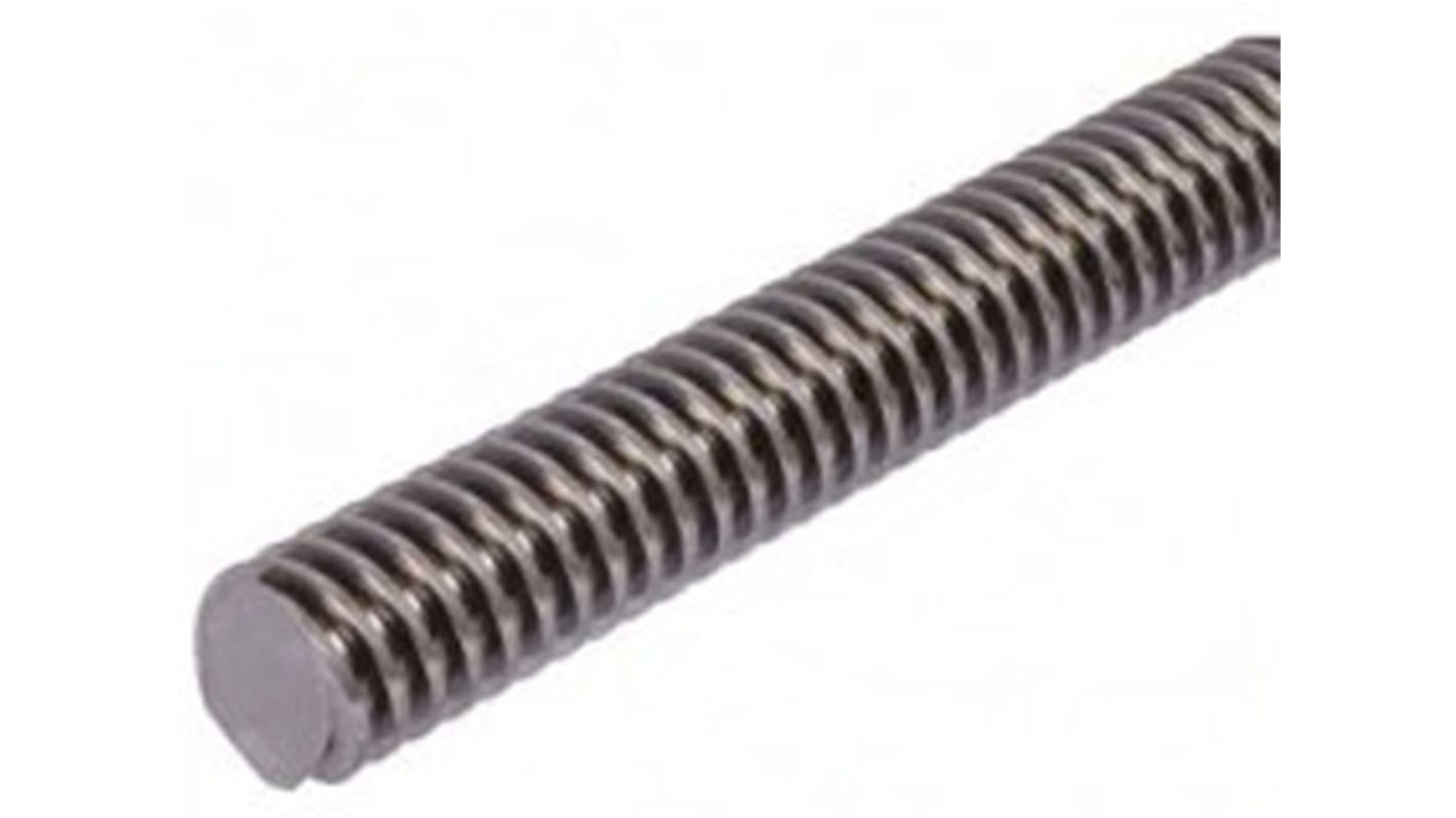 RS PRO Lead Screw, 24mm Shaft Diam. , 1000mm Shaft Length