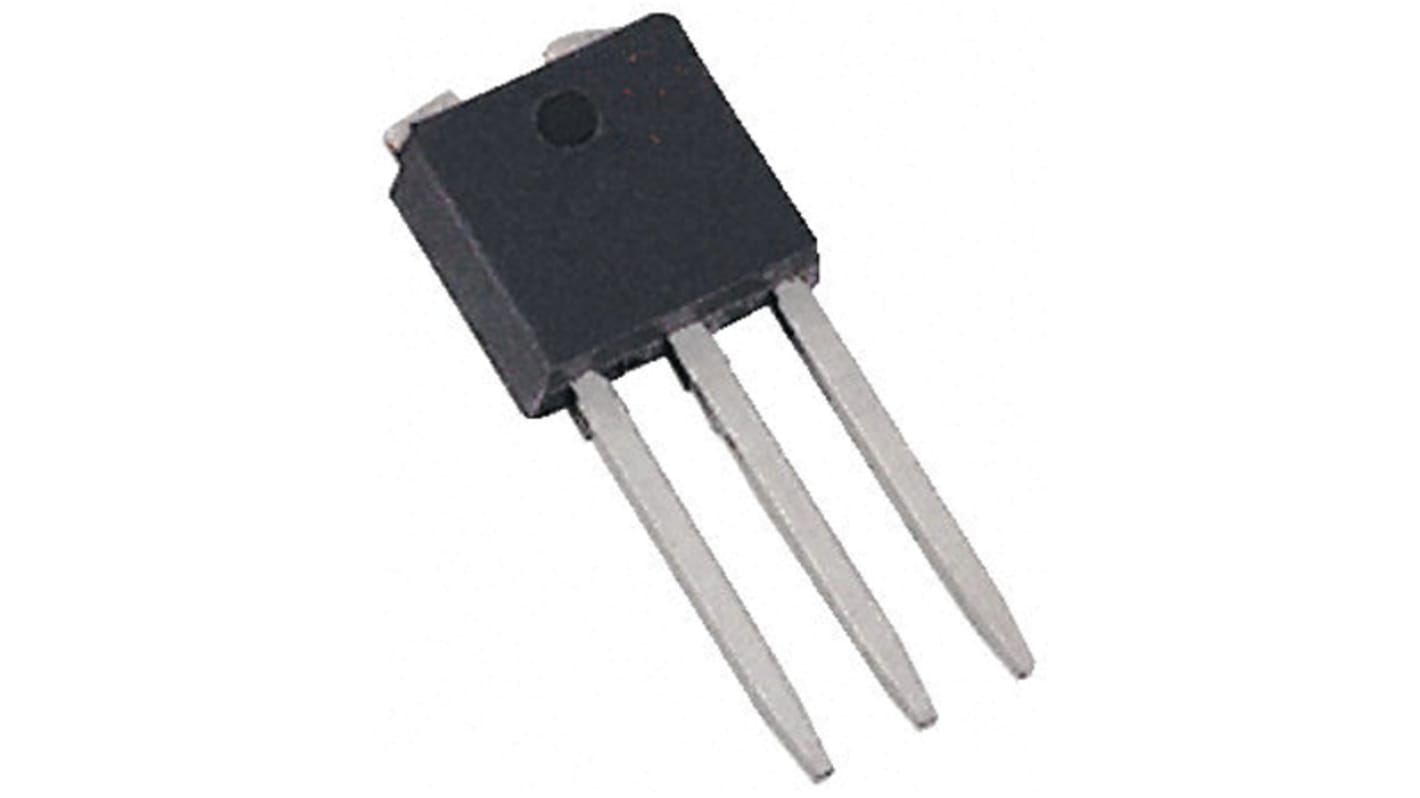 onsemi Pチャンネル MOSFET200 V 3.7 A スルーホール パッケージIPAK (TO-251) 3 ピン