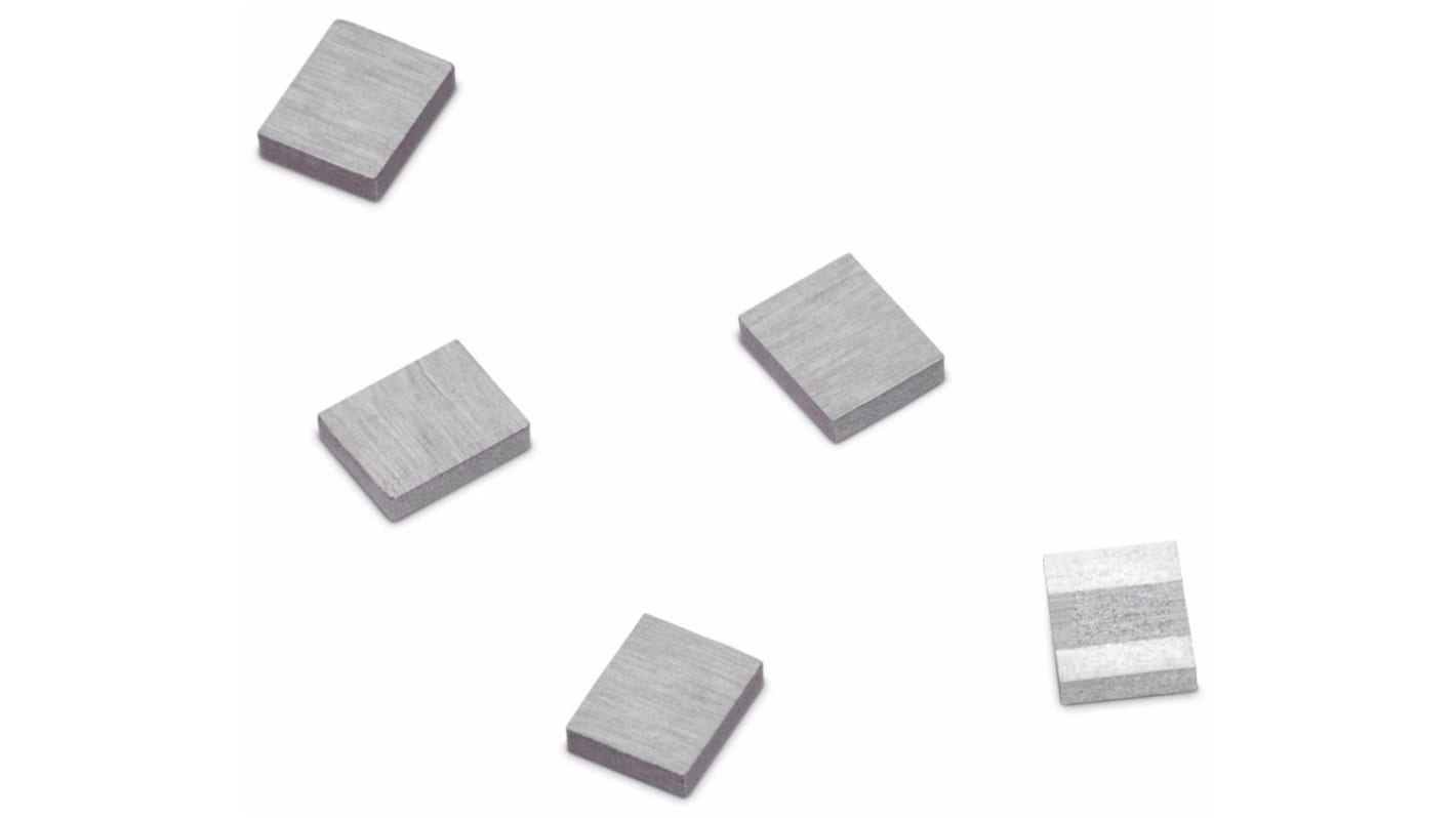 Wurth, WE-MAPI, 2512 (6432M) Shielded Wire-wound SMD Inductor with a Magnetic Iron Alloy Core, 4.7 μH ±20% Shielded 1A
