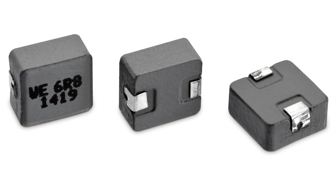 Wurth, WE-HCI, 5040 Shielded Wire-wound SMD Inductor with a WE-Perm2 Core, 1.5 μH ±20% Wire-Wound 9A Idc