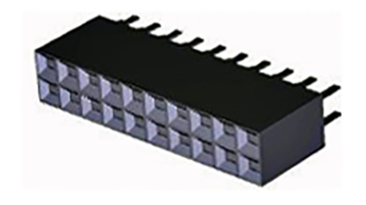 1-534206-0 | TE Connectivity, AMPMODU MOD II Female Connector Housing ...