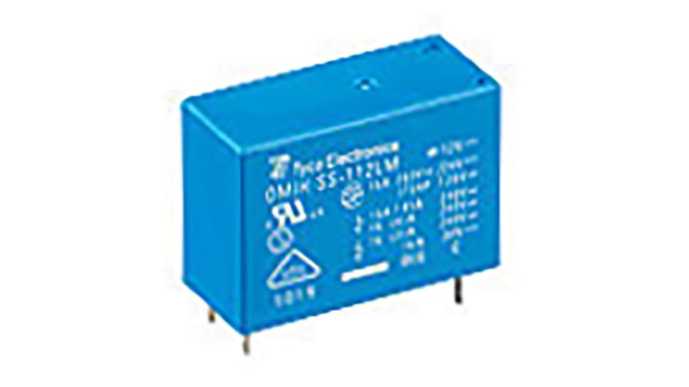 TE Connectivity PCB Mount Non-Latching Relay, 12V dc Coil, 16A Switching Current, SPDT