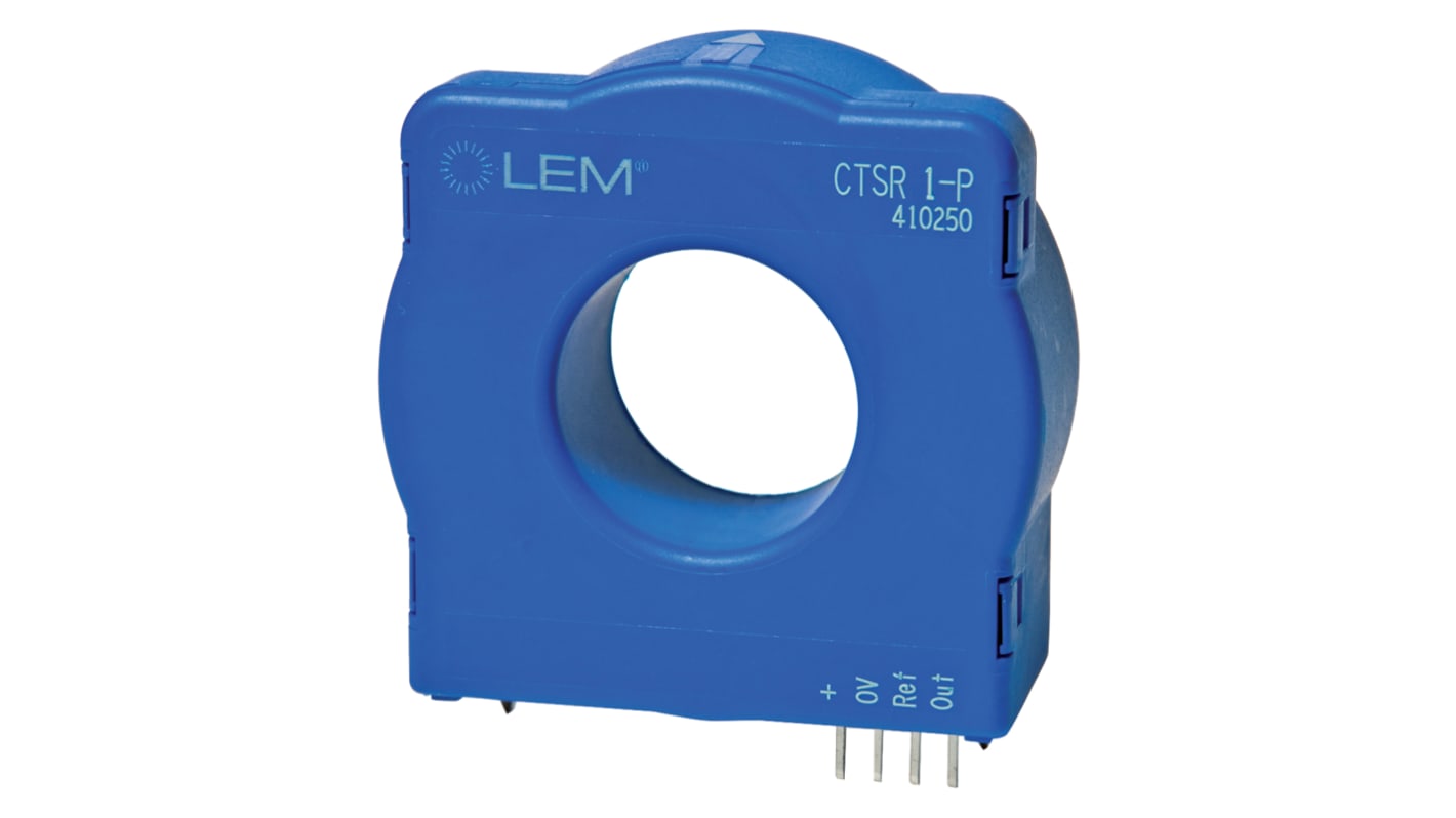 Transformador de corriente LEM CTSR, entrada 1.7A, ratio: 1.7:1