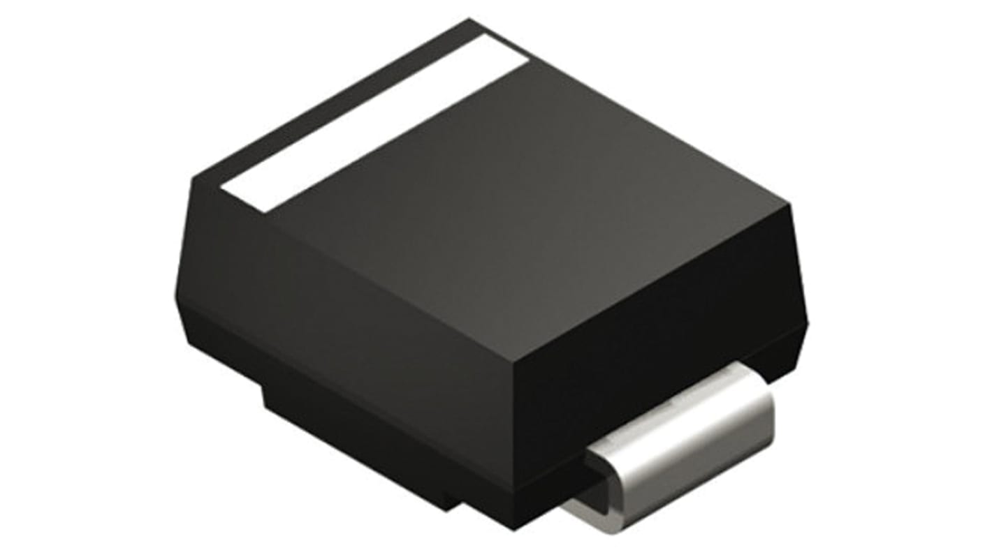 onsemi 整流ダイオード, 2A, 90V 表面実装, 2-Pin DO-214AA (SMB) ショットキーバリア 750mV