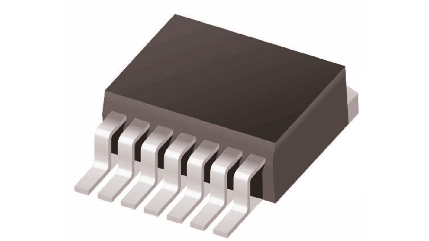 onsemi Nチャンネル MOSFET80 V 229 A 表面実装 パッケージD2PAK (TO-263) 7 ピン