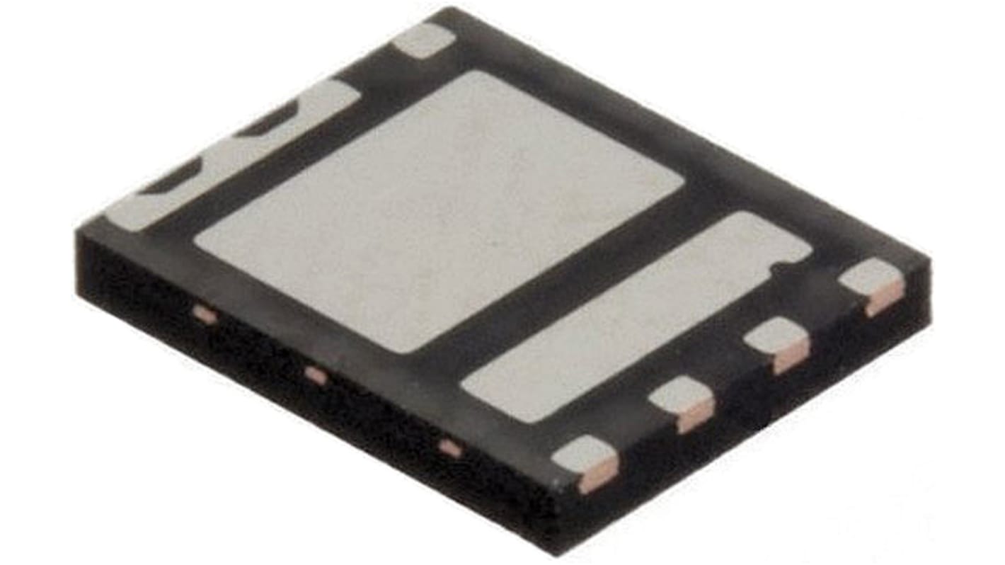 Dual N-Channel MOSFET, 22 A, 30 A, 30 V, 8-Pin PQFN8 onsemi FDMS7608S