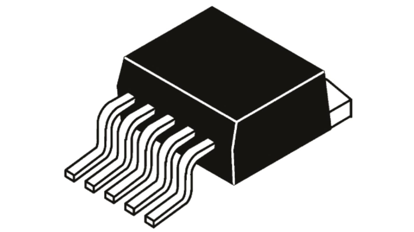 onsemi Nチャンネル IGBT 430 V 21 A, 6-Pin D2PAK (TO-263) シングル