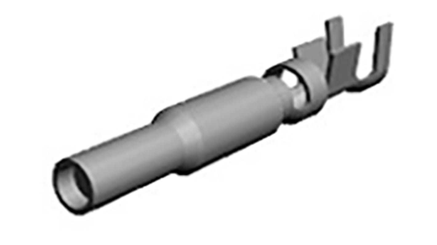 TE Connectivity Universal MATE-N-LOK II Series Female Crimp Terminal, 20AWG Min, 14AWG Max