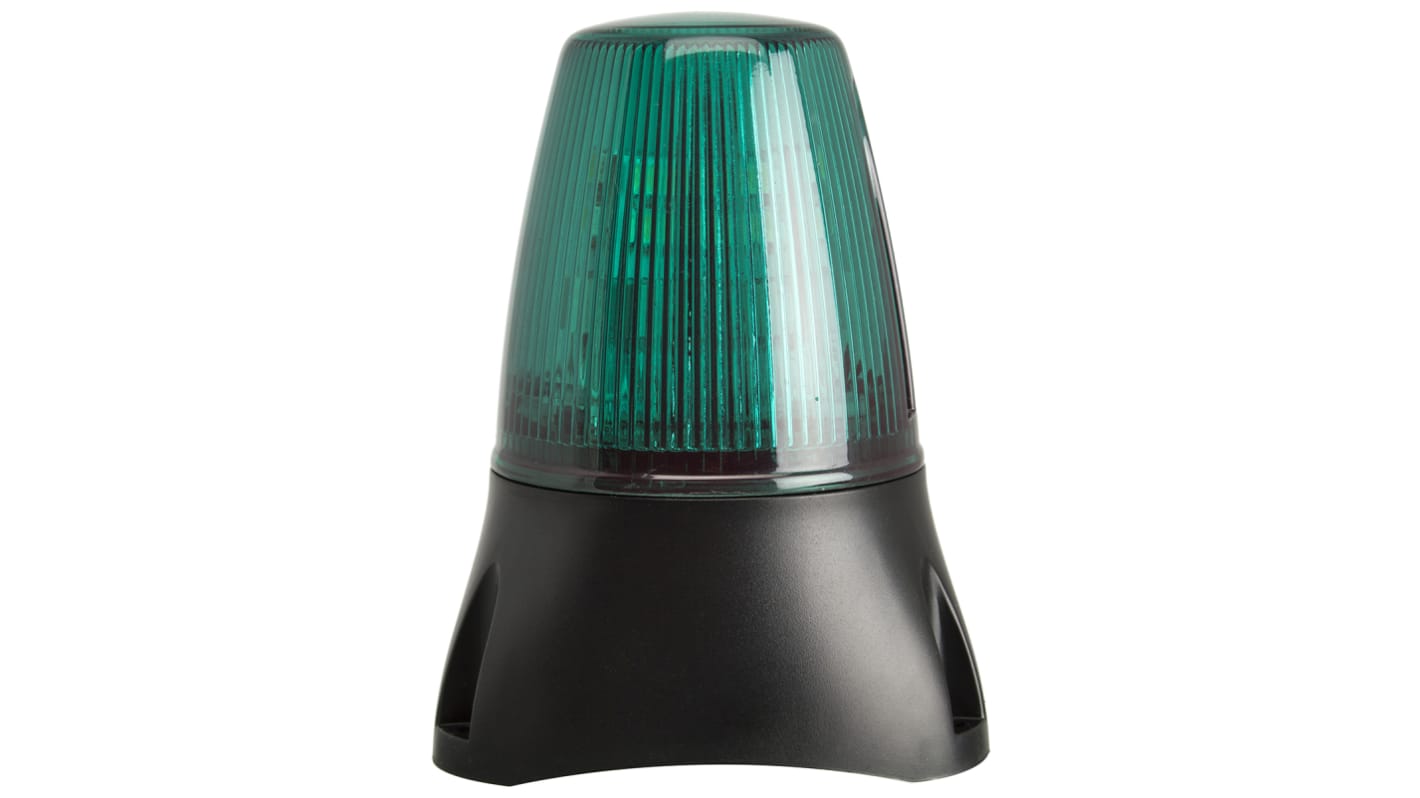 Indicador luminoso Moflash serie LEDD100, efecto Intermitente, LED, Verde, alim. 20 → 30 V ac / dc