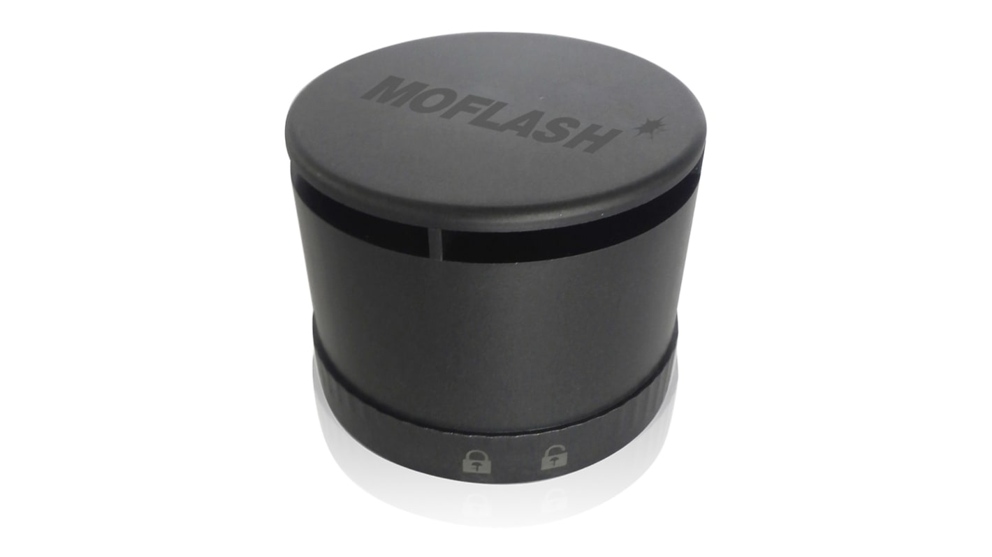 Avvisatore acustico Moflash, 230 V c.a., Ø base 70mm, h 56mm