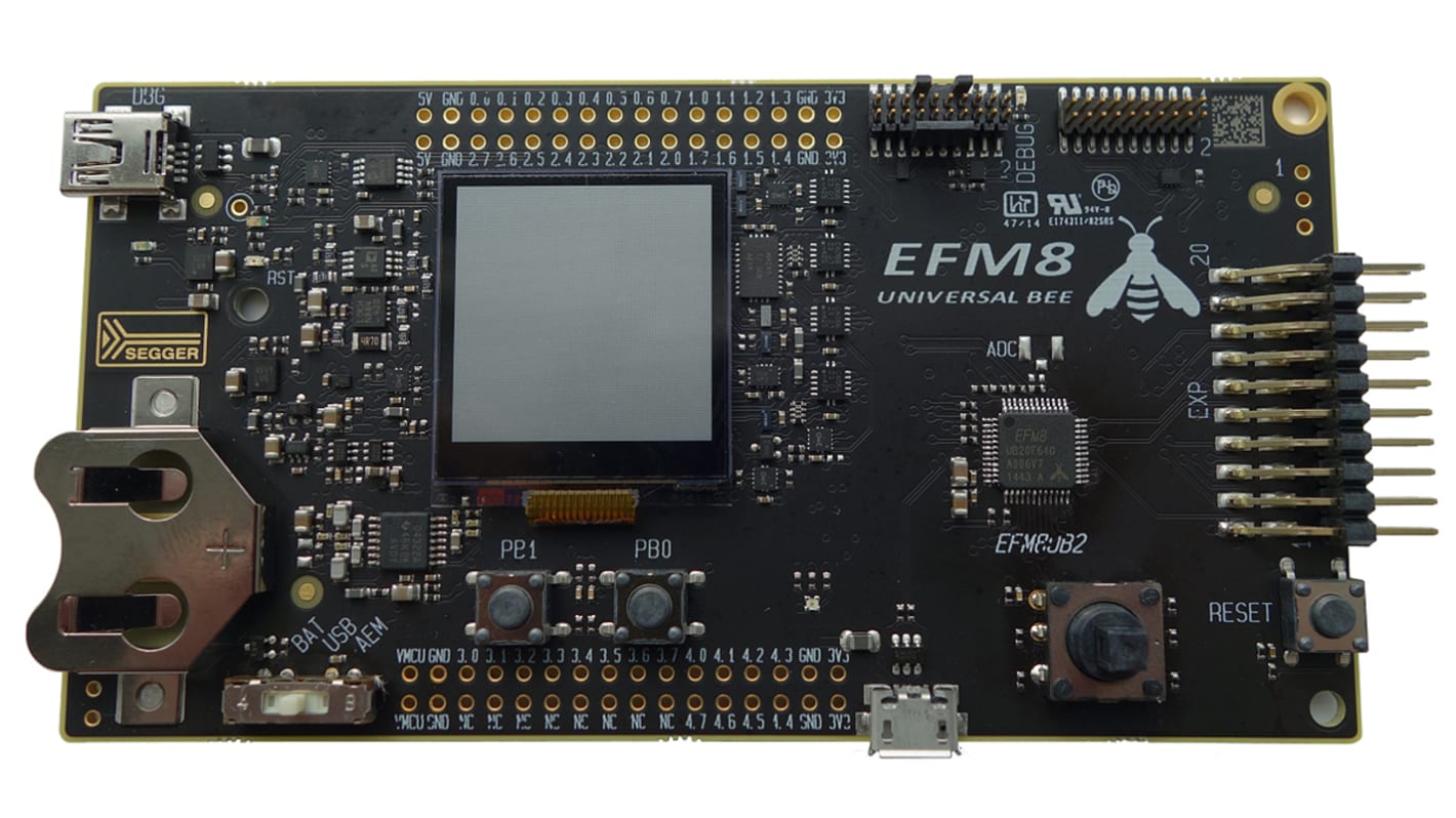 Silicon Labs EFM8UB1 Universal Bee MCU Startsæt SLSTK2000A