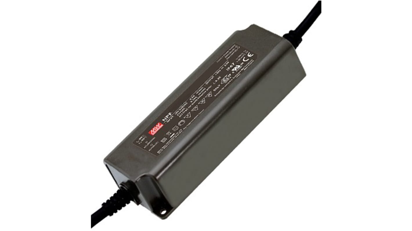 Driver LED tensión constante MEAN WELL, IN: 127 → 431 V dc, 90 → 305 V ac, OUT: 20V, 4.5A, 90W, no