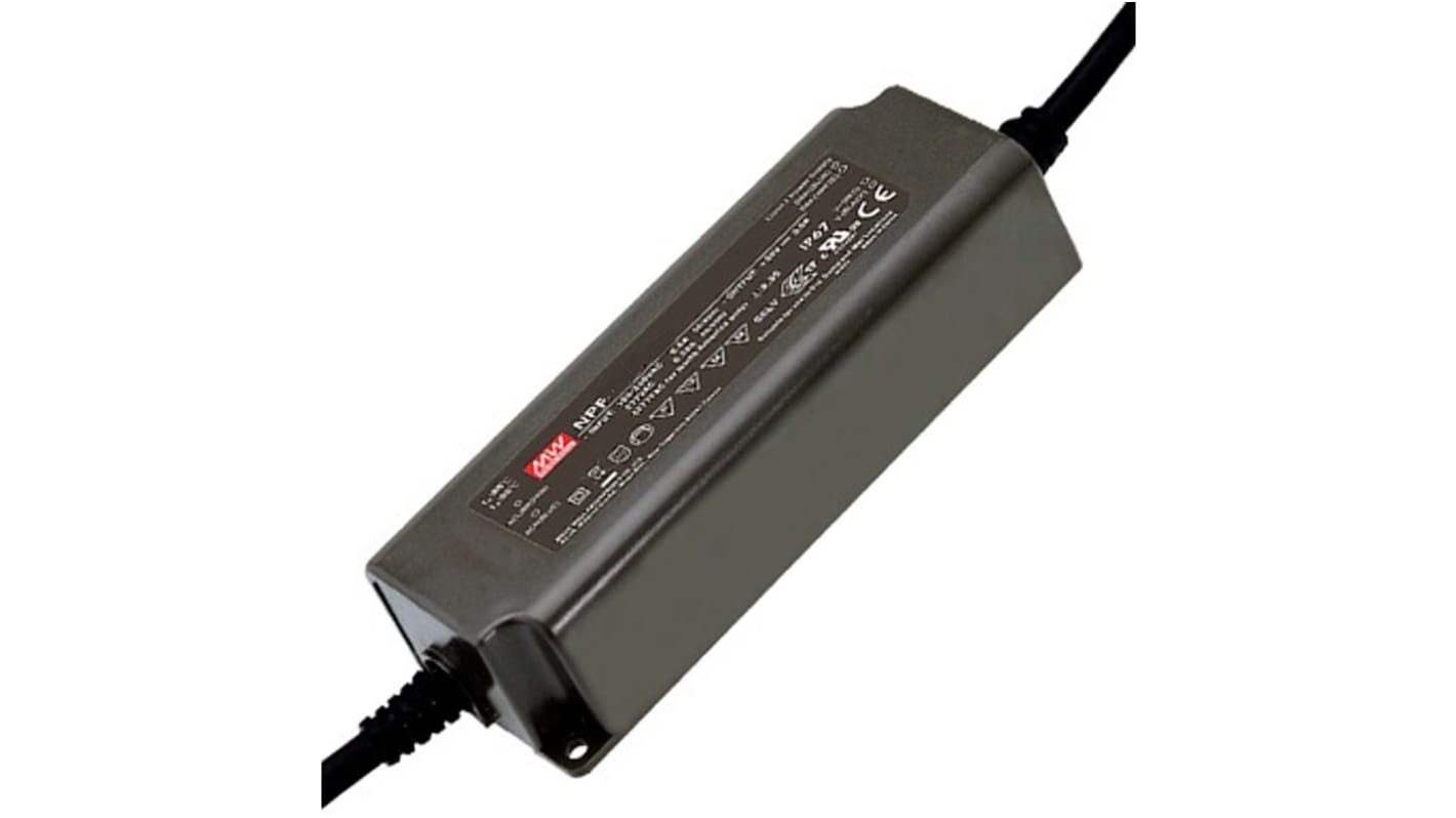 Driver LED tensión constante MEAN WELL, IN: 127 → 431 V dc, 90 → 305 V ac, OUT: 36V, 2.5A, 90W,