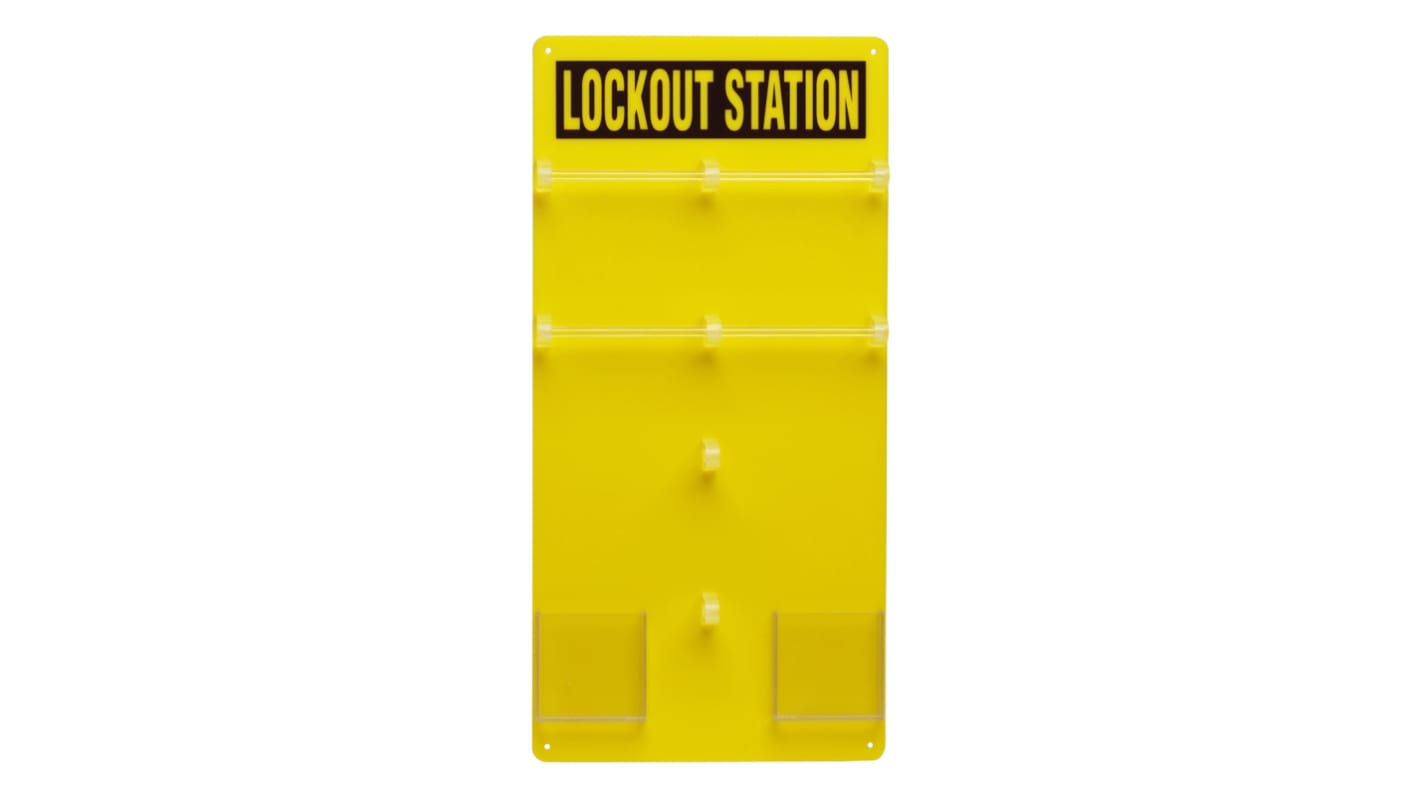 Brady 20 Padlock Lockout Station Board
