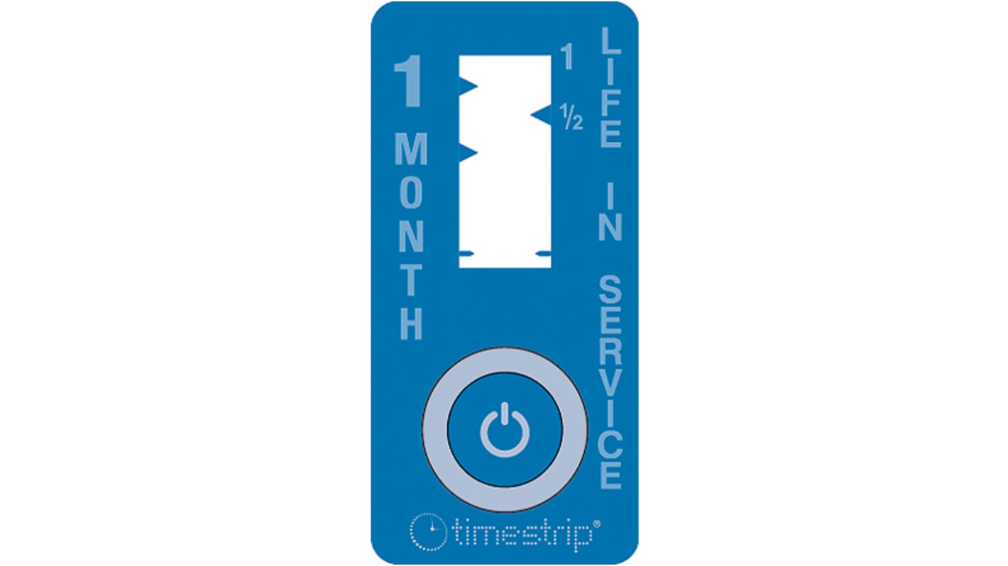 Timestrip Non-Reversible Time Indicator Label