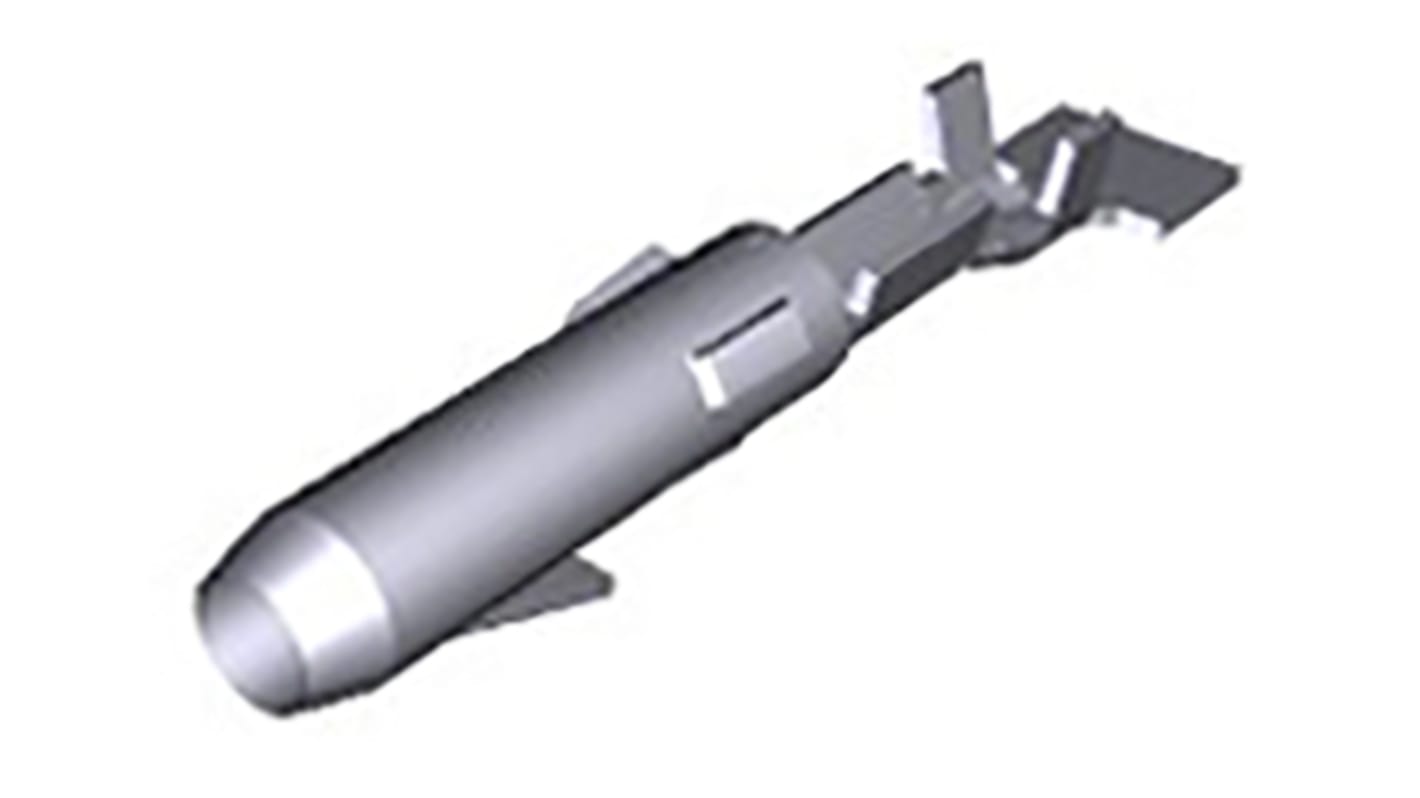 TE Connectivity Commercial MATE-N-LOK Series Female Crimp Terminal, 30AWG Min, 22AWG Max