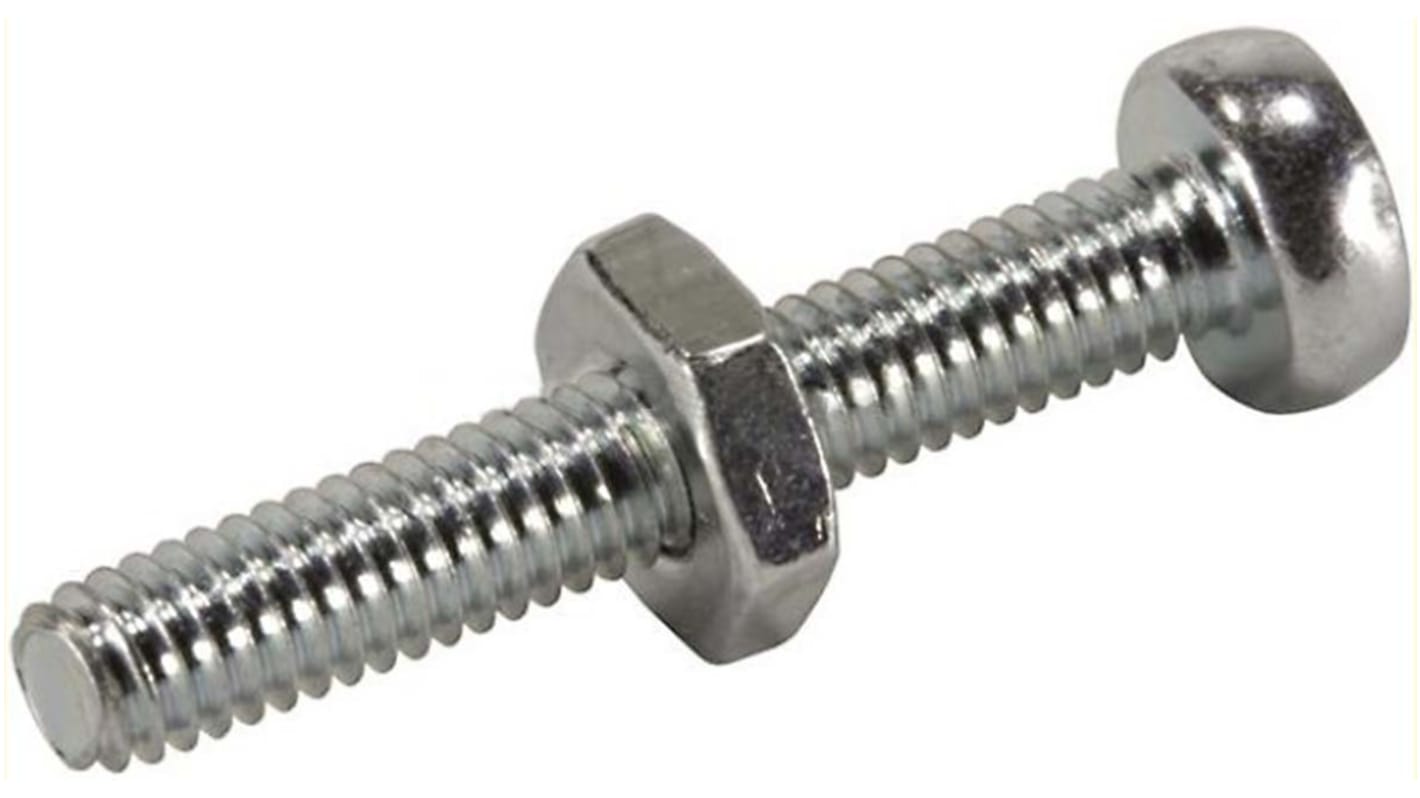 Tornillo de fijación HARTING serie 09 02 para uso con Conector DIN 41612