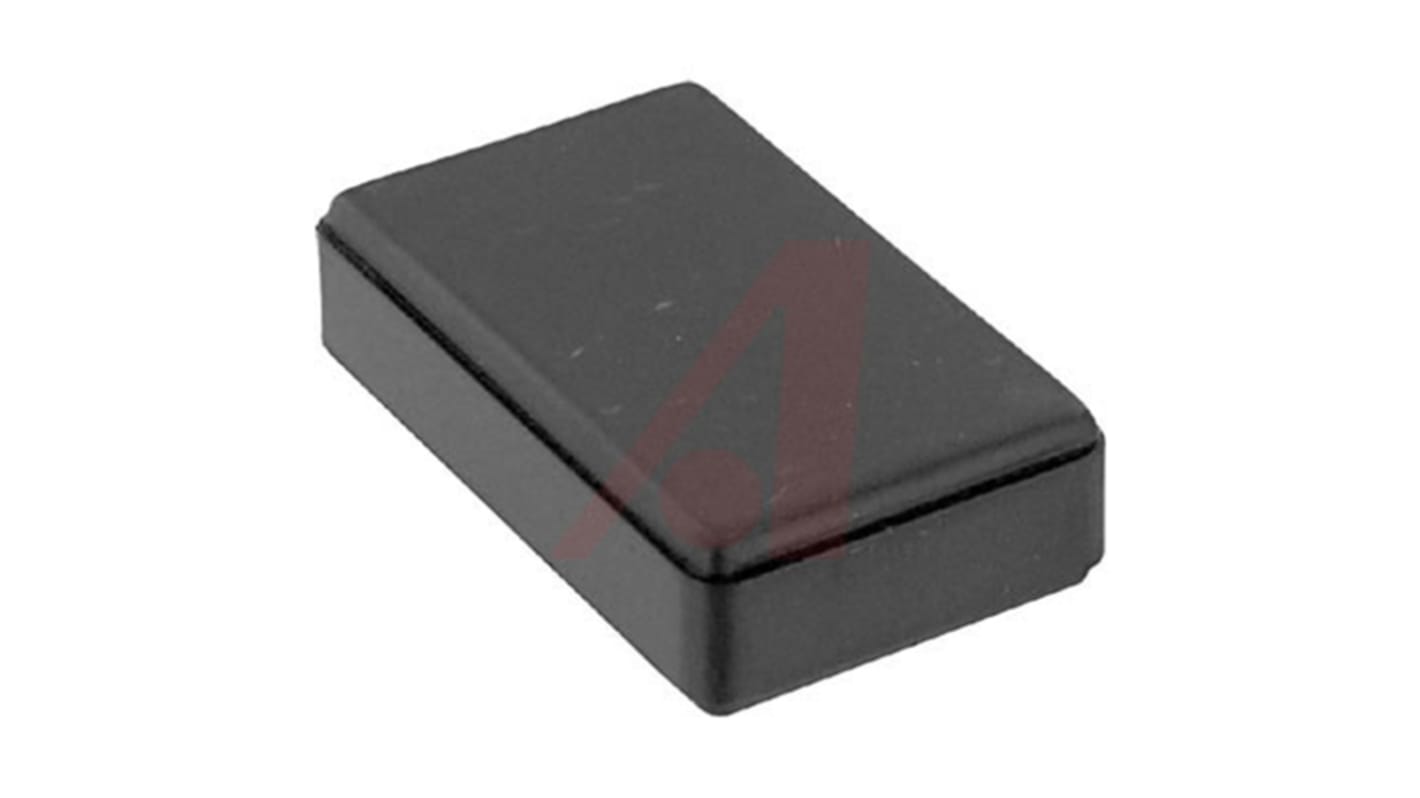 OKW Enclosures Serie Soap B Tragbares Gehäuse, ABS, B. 35 mm, L. 58 mm, H. 16 mm, Schwarz