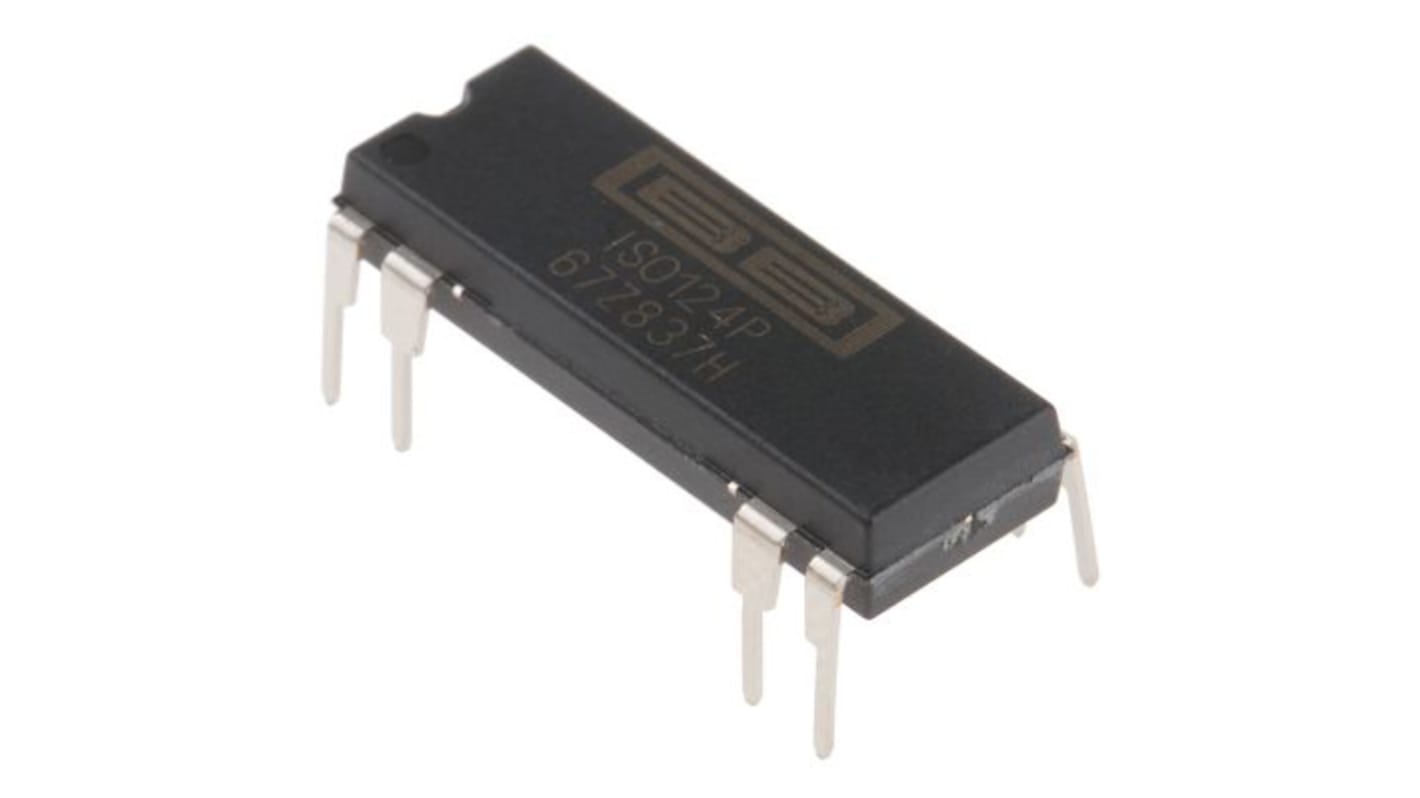 ISO124P Texas Instruments, Isolation Amplifier, 8Pin PDIP RS
