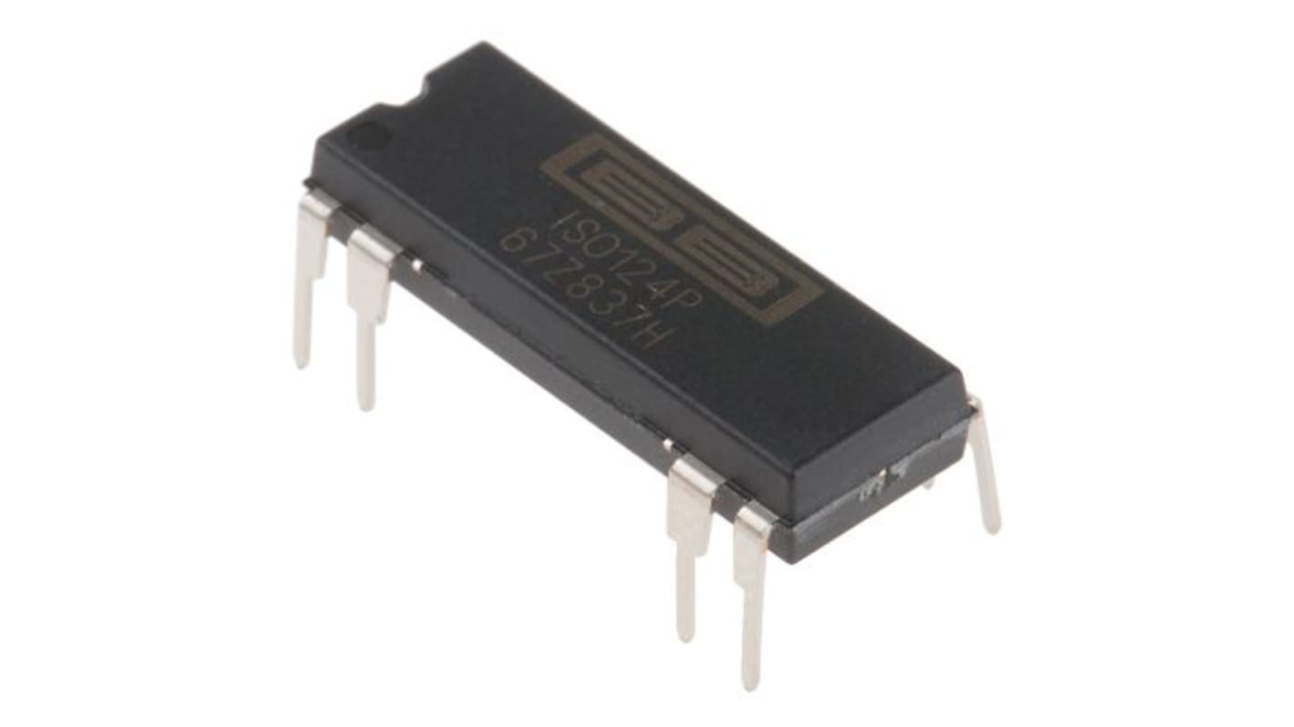 ISO124P Texas Instruments, Isolation Amplifier, 8-Pin PDIP