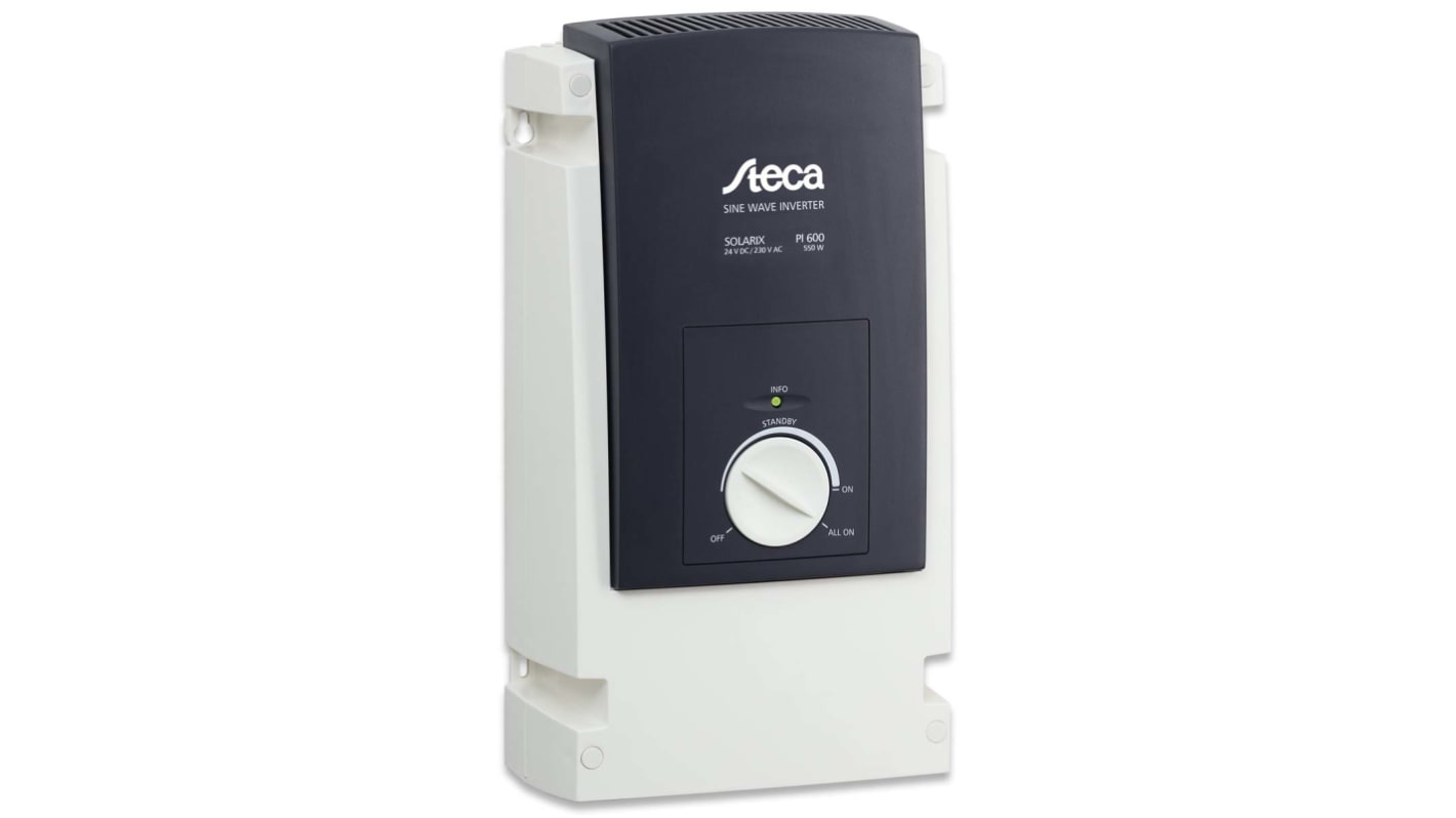 Inverter fotovoltaico Steca, 24V cc, uscita 230V ca, 600W