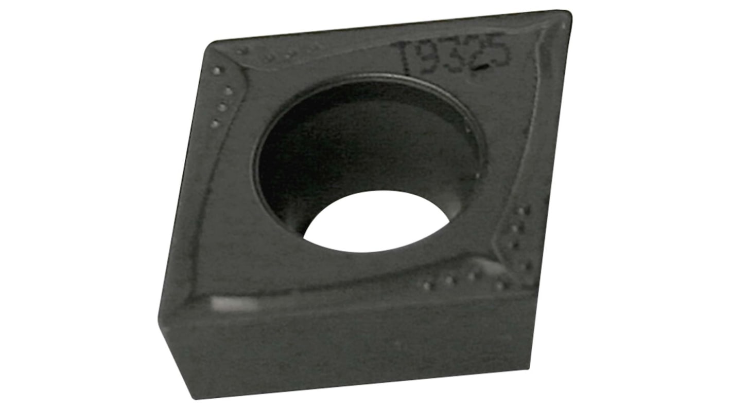 Pramet CCMT Series Lathe Insert for Use with SCLCR 06, 2.38mm Height, 95° Approach, 6.4mm Length