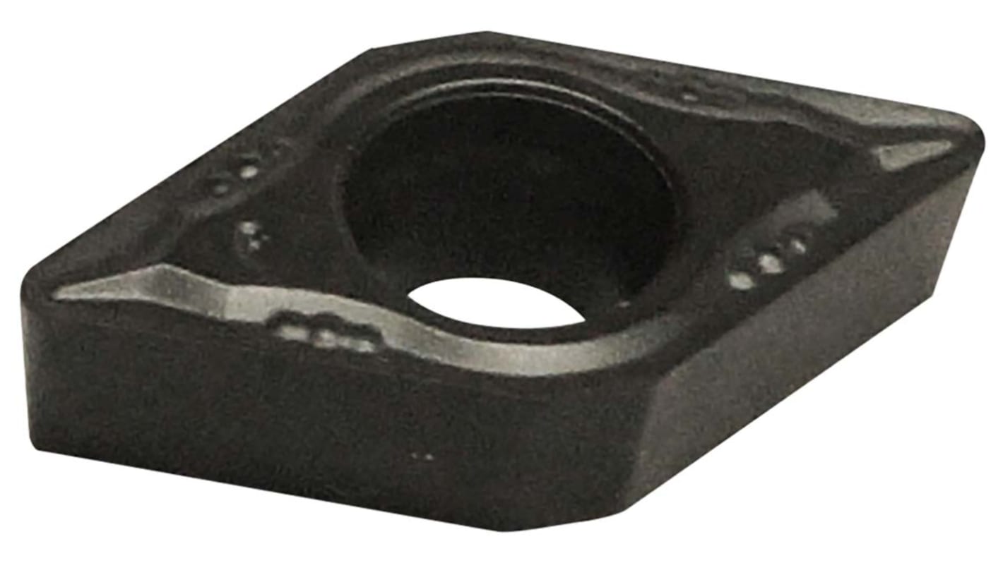 Plaquita de torno Pramet, serie DCMT, ángulo de aproximación 93°, para usar con SDJCR 11, long. 11.6mm, alt. 3.97mm