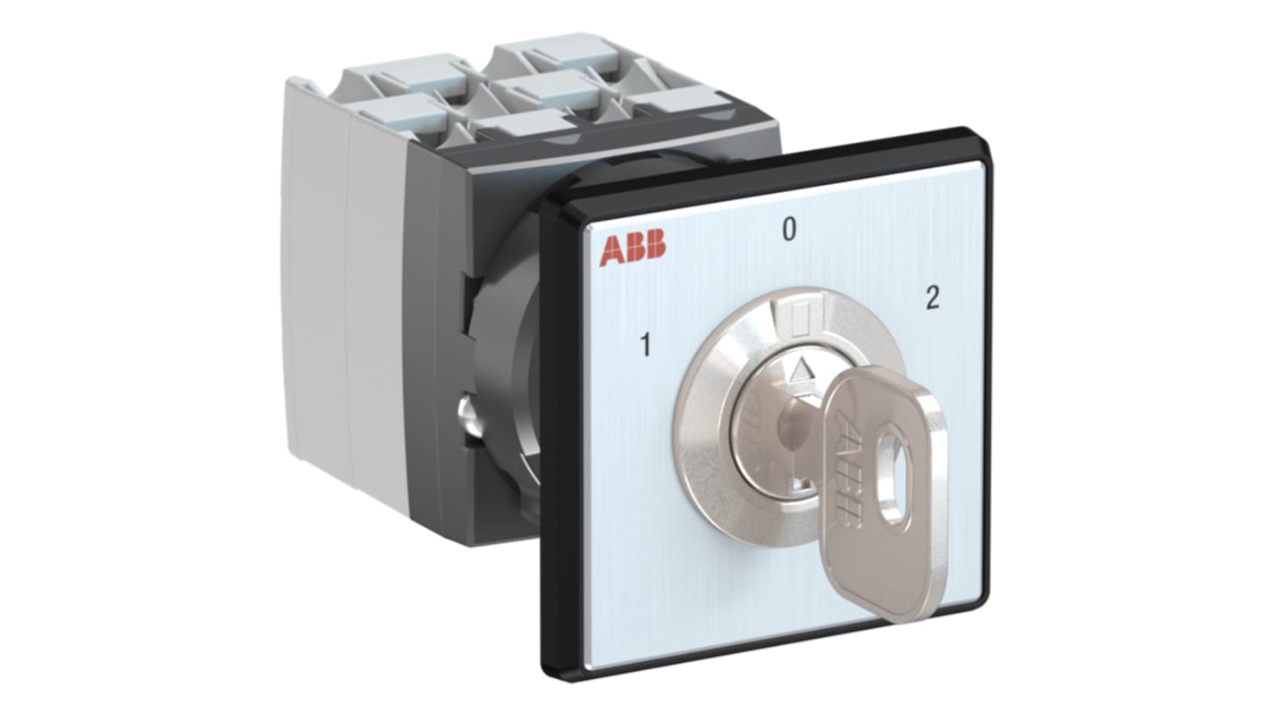 ABB, DPST 3 Position 60°, 25A