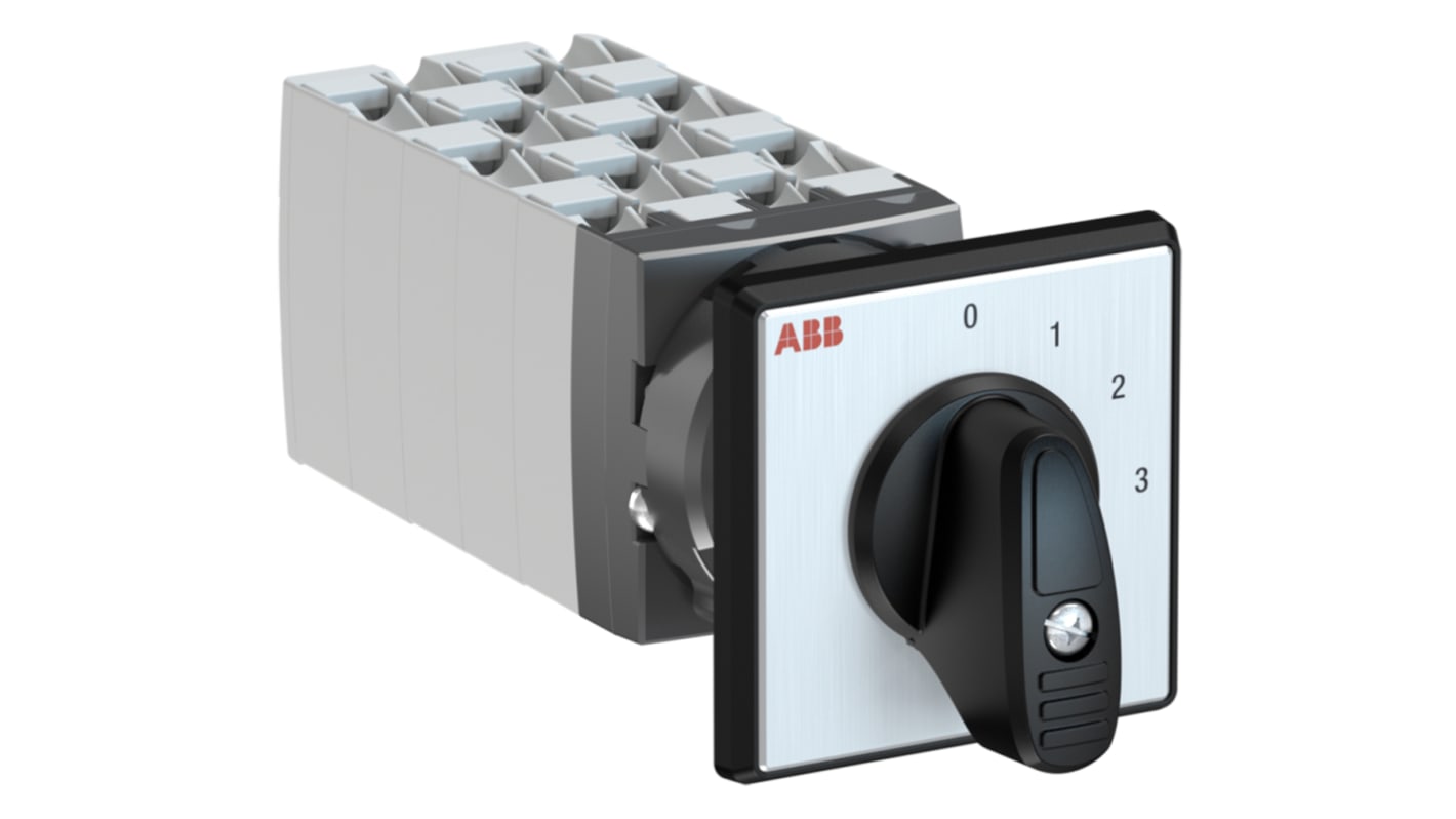 ABB, 3PST 4 Position 30°, 25A