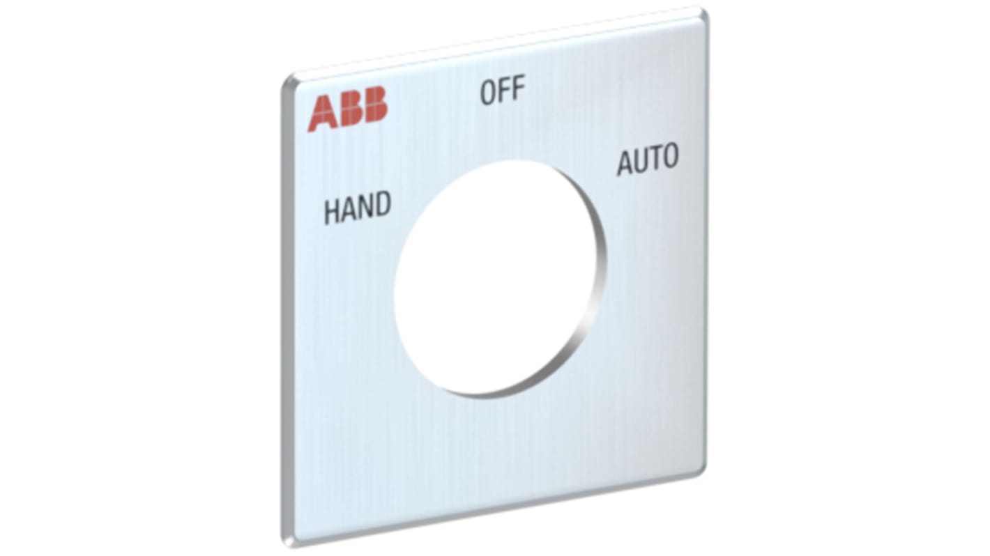 ABB Legend Plate for use with OC10_ Series Cam Switches