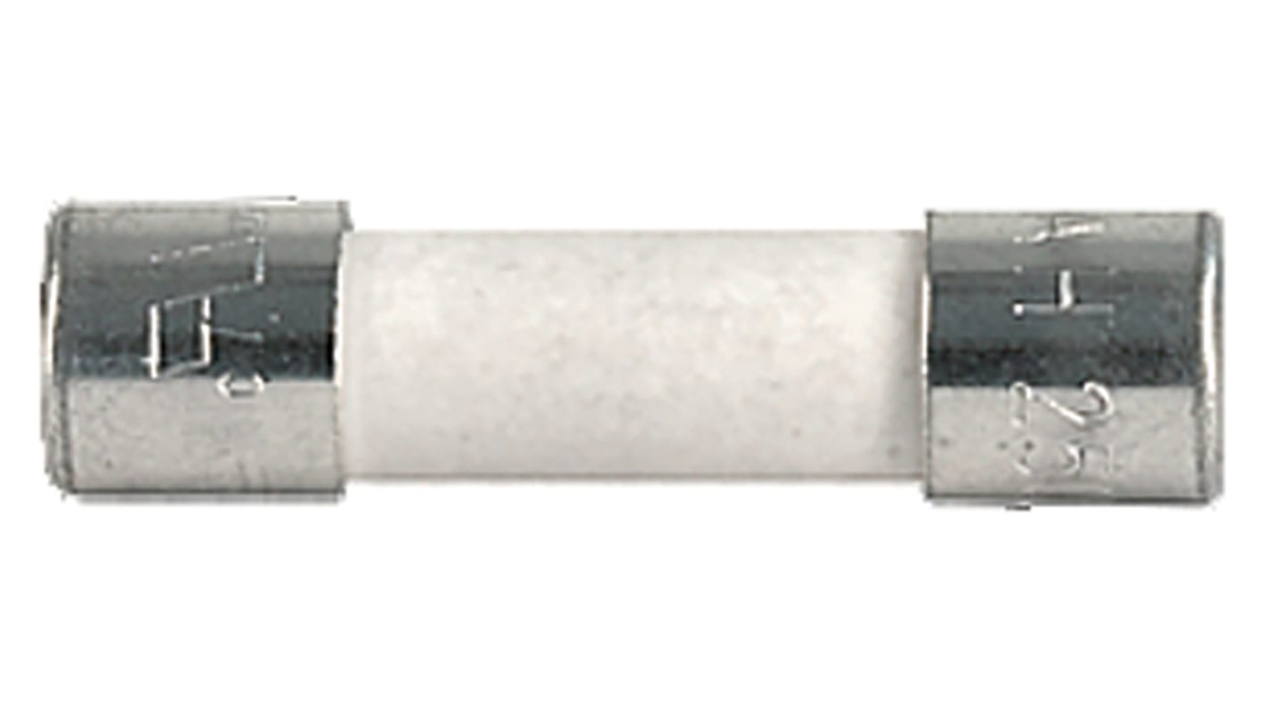 Schurter 4A F Ceramic Cartridge Fuse, 5 x 20mm