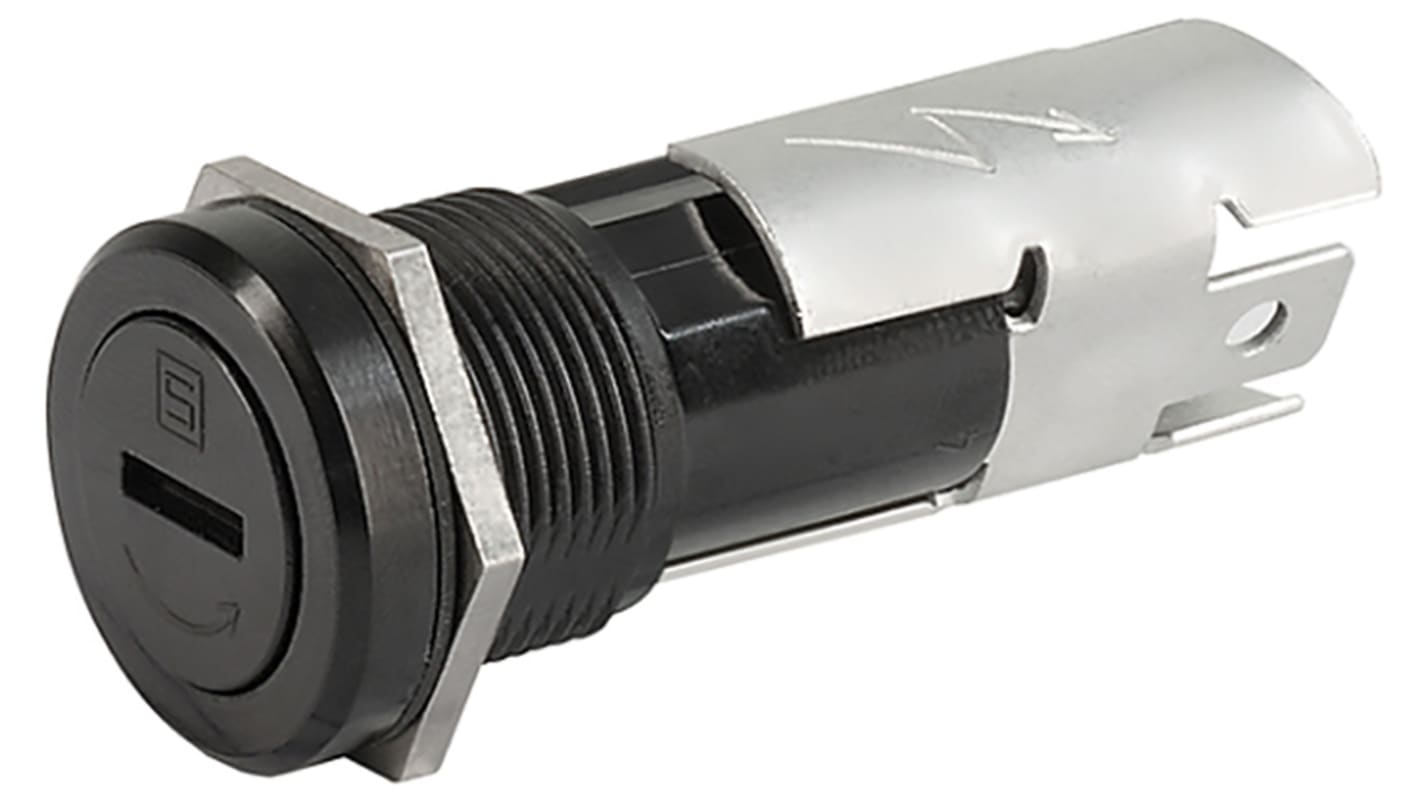 Schurter Sicherungshalter für Mini Sicherungen 16A 250V ac, Serie FIZ 1-polig