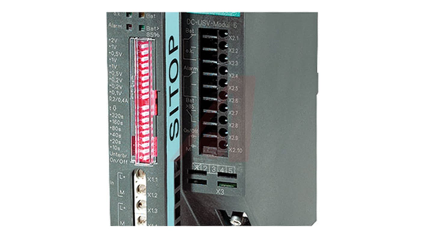 Siemens 22 → 29V dc Input DIN Rail Mount Uninterruptible Power Supply (144W)