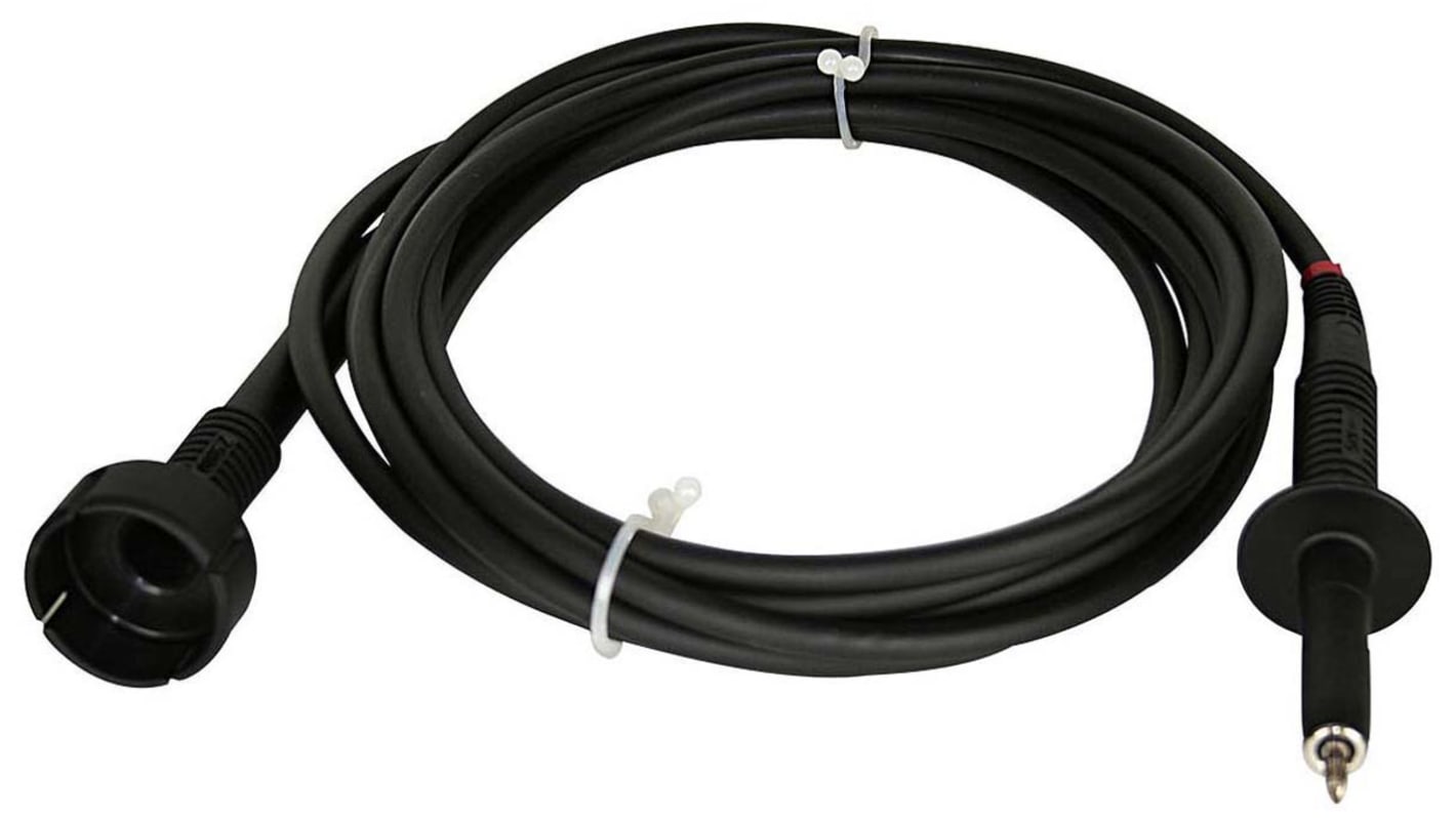 Cable de medidor de aislamiento Gossen Metrawatt Z580D para usar con Medidor de aislamiento de alta tensión de 5.000