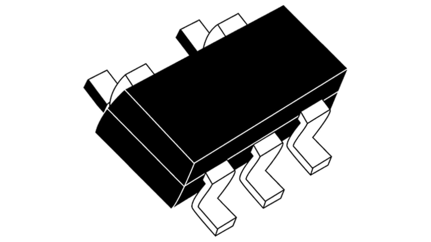 Broadcom HSMP-3816-TR1G Quad Complex Array PIN Diode, 1A, 100V, 5-Pin SOT-25