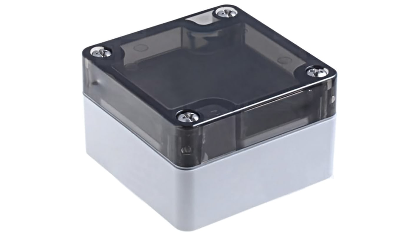 Caja Hammond de Policarbonato Gris, 66 x 66 x 40.6mm, IP68