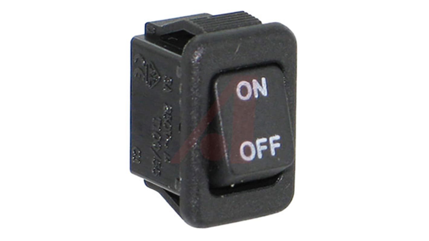 Cherry SPST, On-Off Rocker Switch Panel Mount