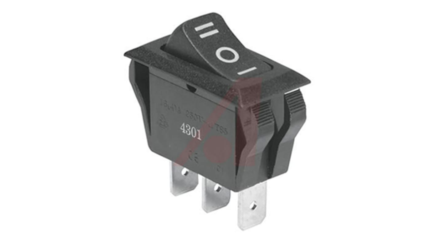 ZF SPDT, On-Off-On Rocker Switch Panel Mount