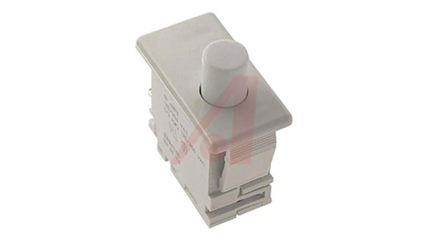 Przełącznik mikro blokady bezpieczeństwa drzwi, Trzpień, SPDT, 10 A, Szybkozłącze, Poliester termoplastyczny