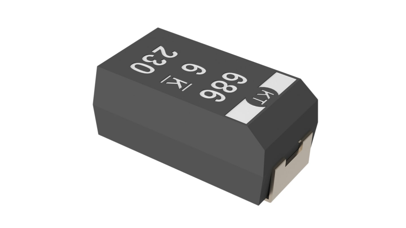 KEMET 220μF Surface Mount Polymer Capacitor, 10V dc