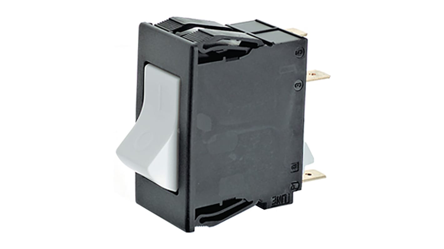 Schurter Thermal Circuit Breaker - TA45 2 Pole 60 V dc, 240V ac Voltage Rating Panel Mount, 16A Current Rating