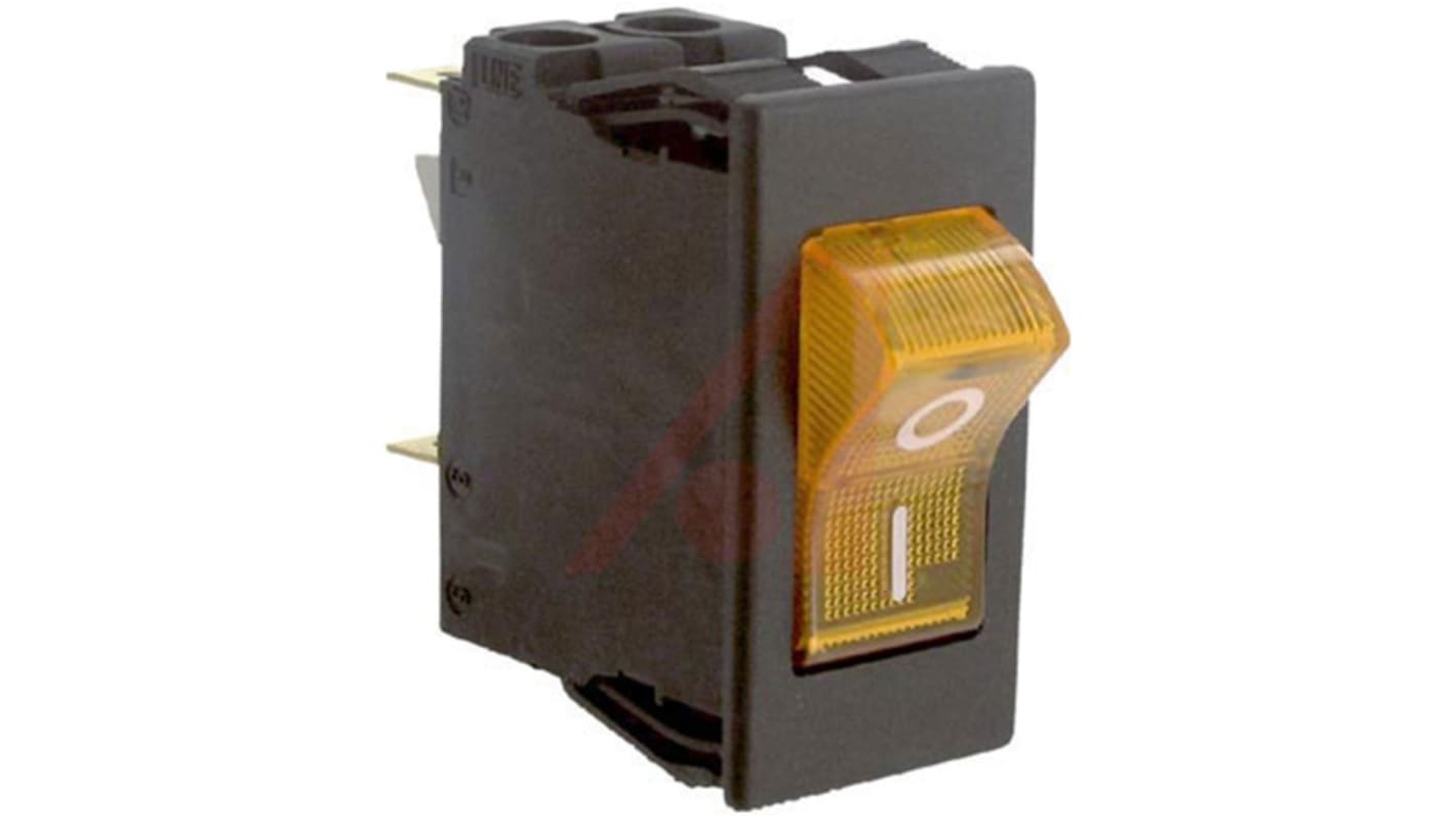 Schurter Circuit Breaker Switch - 220 → 240V Voltage Rating Snap In, 2A Current Rating