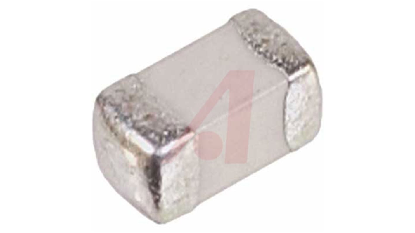 KEMET 4.7nF Multilayer Ceramic Capacitor MLCC, 50V dc V, ±5% , SMD