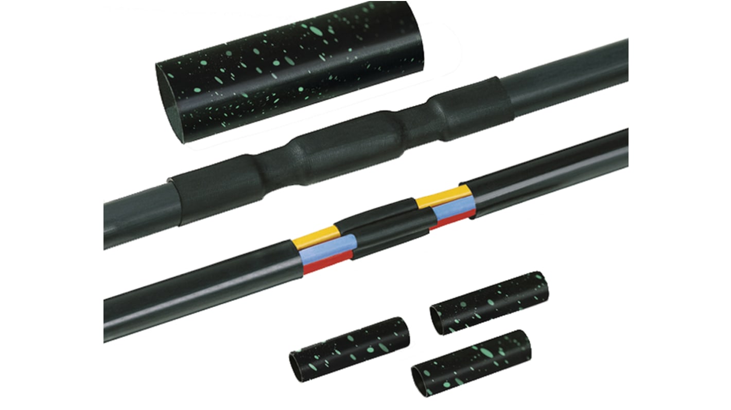 HellermannTyton Heat-Shrink Cable Joint Kit, 6 → 25mm²