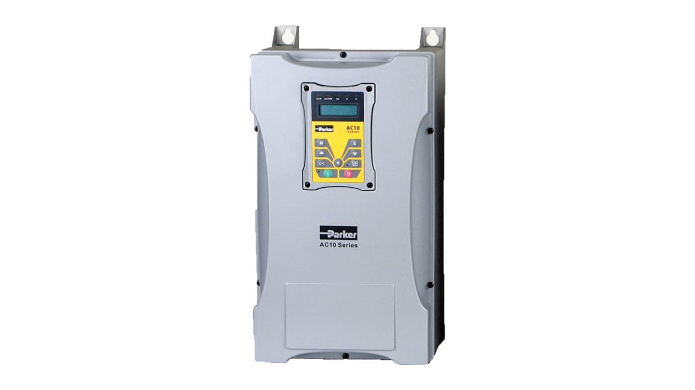 Parker Inverter Drive, 15 kW, 3 Phase, 400 V ac, 52 A, AC10 Series