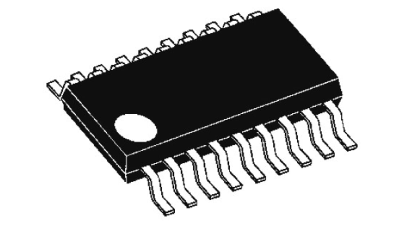 Microcontrolador Microchip PIC24HJ12GP201-I/SO, núcleo PIC de 16bit, RAM 1 kB, 40MHZ, SOIC de 18 pines